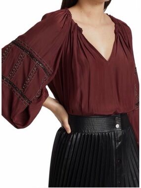 Ramy Brook Sally Beaded Top